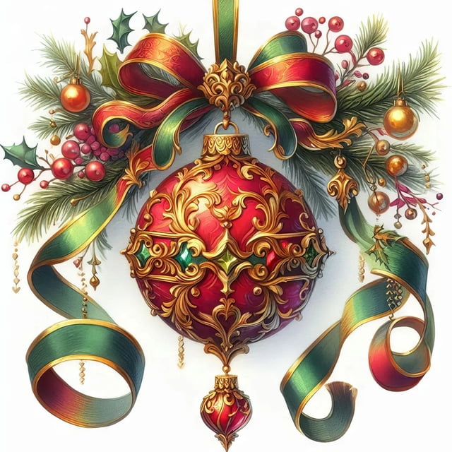 5D DIY Taladro Kit Navidad Del Arte 40x40cm