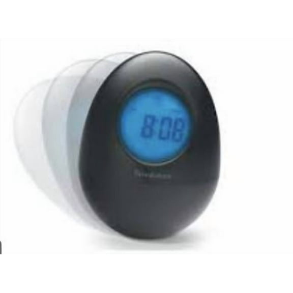 Brookstone 'Bob' Wobble Black 3 In 1 Temp Date Timer Alarm