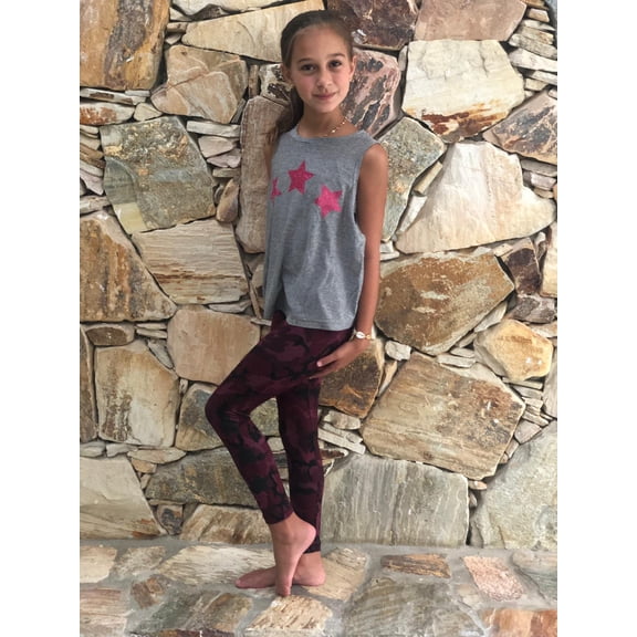 Leggings Red Camouflage