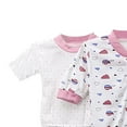 thumbnail image 3 of yocbz Baby Girl Clothes 0-3 Months 8PCS Layette Sets for Newborns Unisex Pink,0-3 Months, 3 of 5
