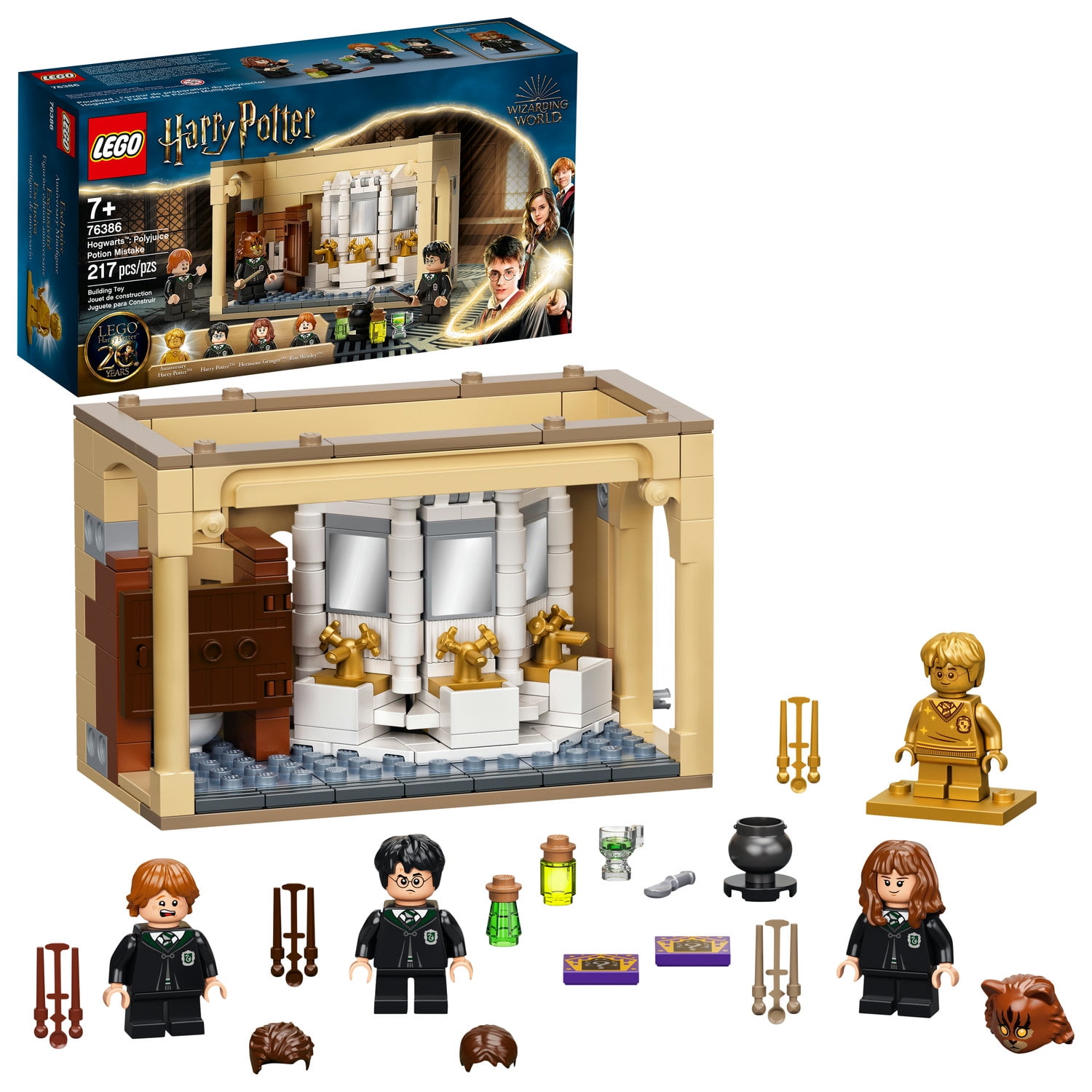 side hawk enemy LEGO Harry Potter Hogwarts: Polyjuice Potion Mistake 76386 Bathroom  Building Toy (217 Pieces) - Walmart.com