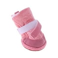 thumbnail image 5 of 4pcs Dog Booties Non-slip Puppy Accessories for Small Medium Dogs (Pink XS), 5 of 9