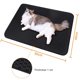 thumbnail image 4 of Estera para arena para gatos, estera para arena para gatos Eva, impermeable, con forma de Animal bonito, estera para atrapar arena para gatos Sincero Hogar, 4 of 6