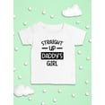 thumbnail image 3 of Straight Up Daddy's Girl T-Shirt Infant -Smartprints Designs,  24 Months, 3 of 4