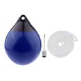 thumbnail image 6 of Boat Ball Anchor Buoy Float Inflatable Dock Edge 10x12 inch Protector Marine Mooring Buoy Swim Buoy for Fishing Sailboats Accessories Blue with White Rope, 6 of 8