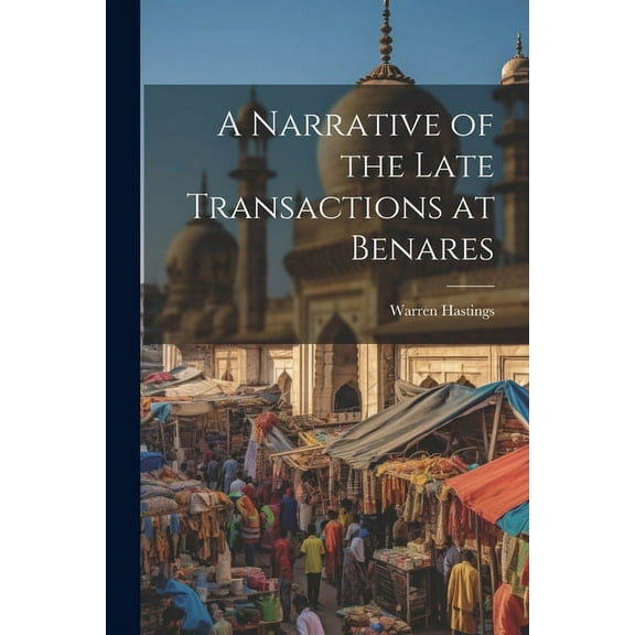 A Narrative of the Late Transactions at Benares (Paperback)