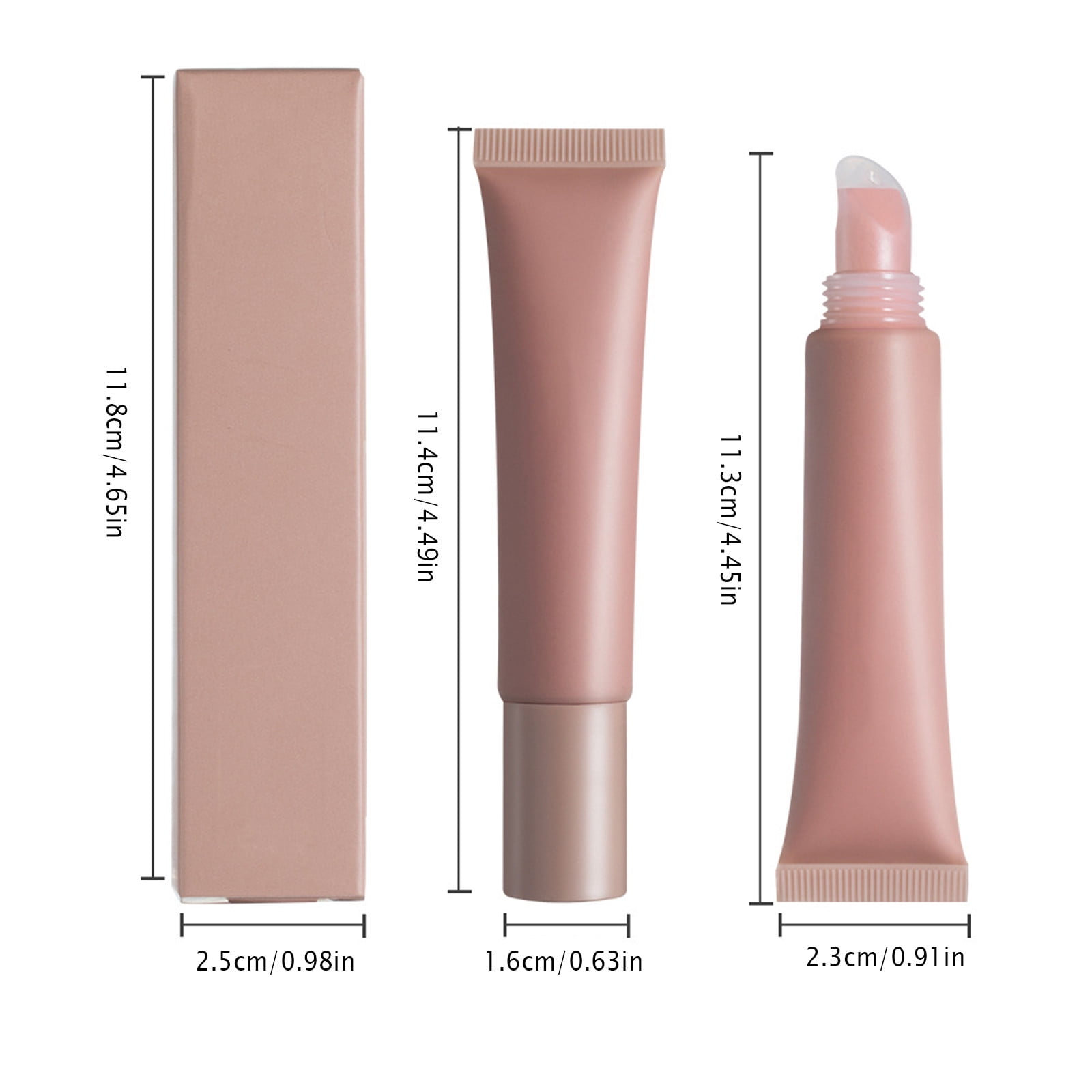 Lip Gloss Pipettes Makeup for Teens 13-14 Candy Colors Oil Based Light Bulb Lip Gloss Full Lip Gloss Pack Girls Lip Gloss 28 Lip Jelly Lip Gloss with Glitter inside Stay Glossy Lip Gloss Clear Natural