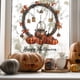 thumbnail image 4 of Pegatina de pared Fiudx con corona de calabaza de Halloween para entrada de sala, 4 of 7