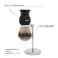 thumbnail image 3 of Kit The Shaving Co Brocha Afeitar Negra Con Base De Acero amarillo 1, 3 of 11