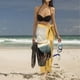 thumbnail image 2 of Traje de baño de una pieza de estilo chino antiguo para mujer, traje de baño ajustado de una pieza para playa de aguas termales con falda cruzada, 2 of 5