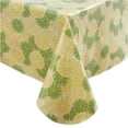 thumbnail image 2 of Newbridge Yellow Lemons and Green Limes 60 x 84 Inch Vinyl Rectangle Tablecloth with Flannel Backing, 2 of 10