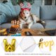 thumbnail image 4 of 1 juego de 18 globos de aluminio con forma de perro, pancartas de cumpleaños, suministros para fiestas, 4 of 6