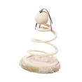 thumbnail image 4 of Juguete interactivo para gatos, divertido juguete de peluche con resorte en espiral para rascar. Pelota, 4 of 8