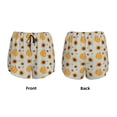 thumbnail image 5 of Lsque Fall Thanksgiving Day Printed Women's Running Shorts with Liner Pockets,Elastic Quick Dry Workout Athletic Gym Yoga Shorts,Womens High Waist Shorts-Small, 5 of 9