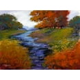 thumbnail image 2 of Tienhaara, Michael 24x19 Gold Ornate Wood Framed with Double Matting Museum Art Print Titled - Tranquil Dreams I, 2 of 4