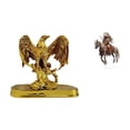thumbnail image 1 of Estatua Escultura Estatuilla Hogar Caballero Escritorio Letrero Acrílico Adorno Resina Artesanía Impermeable Decoración de Escritorio Adecuado para Of, 1 of 7