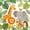 Green White, variant on Manfei Cute Rabbit Twin Comforter Sets,Woodland Animal Bedding Set,Pink,Pink Reversible,2pcs,1 Comforter and 1 Pillowcase