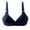 Navy, variant on VerPetridure Bras for Women Full Coverage Woman's Fashion Plus Size Wire Free Comfortable Push Up Hollow Out Bra Underwear