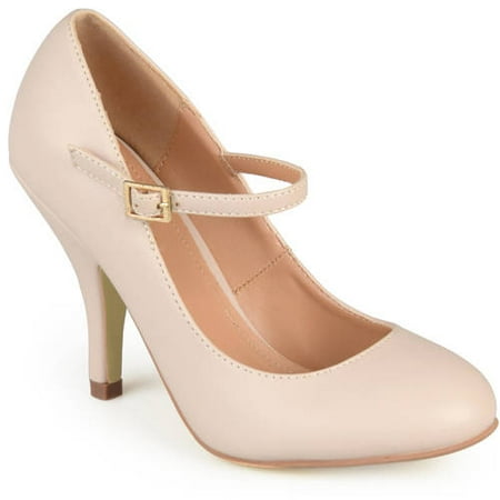 Brinley Co. Women's Mary Jane Matte Finish Pumps