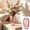 Pink, variant on Stylish Non-Fragile Plastic Vase for Living Room and Bedroom Decor - Perfect for Fresh or Artificial Flower Arrangements - Ideal Gift for Weddings, Anniversaries, and Housewarmings