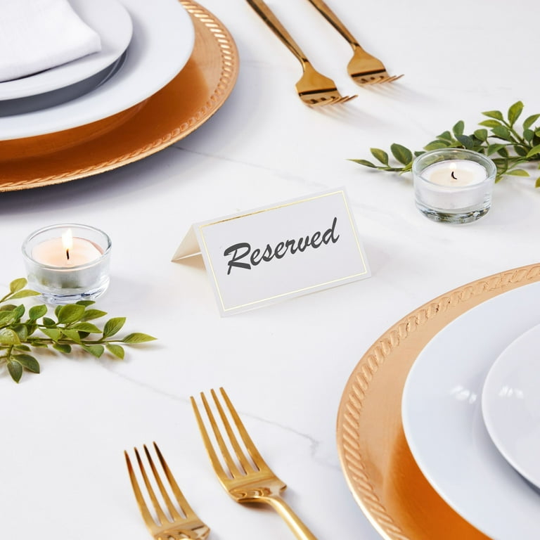 Place setting name sale cards