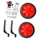 thumbnail image 3 of Ruedas de entrenamiento para bicicleta infantil, resistentes, universales, para 12", 14", 16" y 18" rojo, 3 of 9