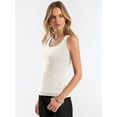thumbnail image 5 of ANRABESS Tank Tops for Women Wool Blend Sweaters Sleeveless Casual Summer Fitted Shirts 2026 Spring Beach Vacation Clothes Parchment Medium, 5 of 8