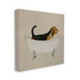 thumbnail image 2 of Stupell Industries Beagle In Tub Bathroom Pet Animals & Insects Painting Gallery Wrapped Canvas Print Wall Art, 2 of 5