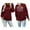 Vin, variante sur Huaizzzy Chandail de Mode d'Hiver pour Femmes, Imprimé Festif de Noël, Haut à Col Rond, Chandails et Robes Ajustés pour Femmes avec Cardigan Assorti, Hauts Décontractés et Chauds pour Femmes, Chandail pour Femmes, Chandail à Capuchon à Rayures Colorées pour Femmes