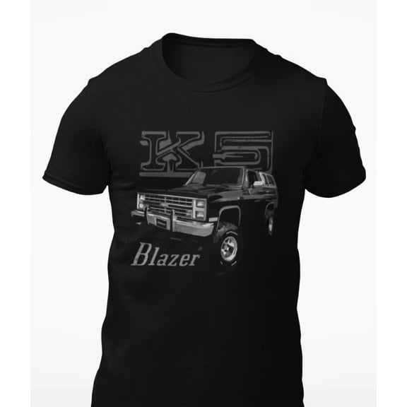 Retro Chevy K5 Blazer Black Short-Sleeve Unisex T-Shirt