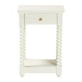 thumbnail image 5 of bali & pari Terentia Mid-Century Nightstand, 1-Drawer, White, 5 of 10