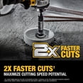 thumbnail image 3 of Pipe Cutter DEWALT Impact Connect PVC Diamond Grit DWAIPCIR, 3 of 9