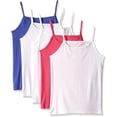thumbnail image 3 of Fruit of the Loom for Female Tank Top Big Girls Slim, 5 Assorted Color,  Large, 3 of 4