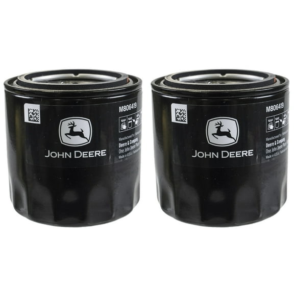 John Deere M806419 Oil Filter 570 575 670 675 770 870 970 1070 1570 1575 2 PACK