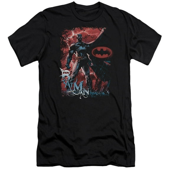 Batman - Gotham Reign - Premium Slim Fit Short Sleeve Shirt - Large