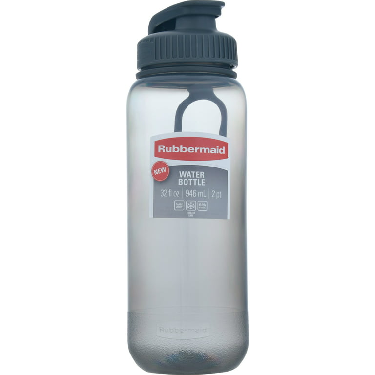 Rubbermaid 1808143 Water Bottle 30 oz Hydration Chug Assorted BPA Free  Assorted