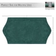thumbnail image 6 of HOME WEAVERS Waterford Collection Cotton Tufted Bath Rug, 17" x 24", Bottle Green, 6 of 11