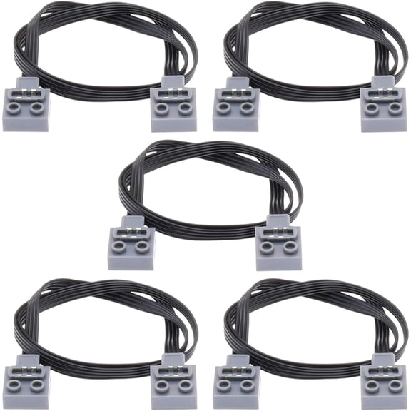 Technic Power-Functions Extension Wire (20 inches) 8871 (5 Piece) Compatible with mainbrands Building Block MOC Technic-Parts