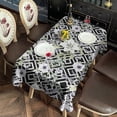 thumbnail image 2 of Pioneer Flower Floral Print Pattern Rectangle Tablecloth 60"x120", Waterproof Polyester Table Cloth, Wipeable Spillproof for Dining Camping Indoor Outdoor, 2 of 6
