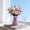 Purple-PP, variant on Kttectoa Decorative Flower Vase Faux Weave Plastic Unique Shape for Home Wedding Table Centerpiece Gift Modern 6.3x3.35in