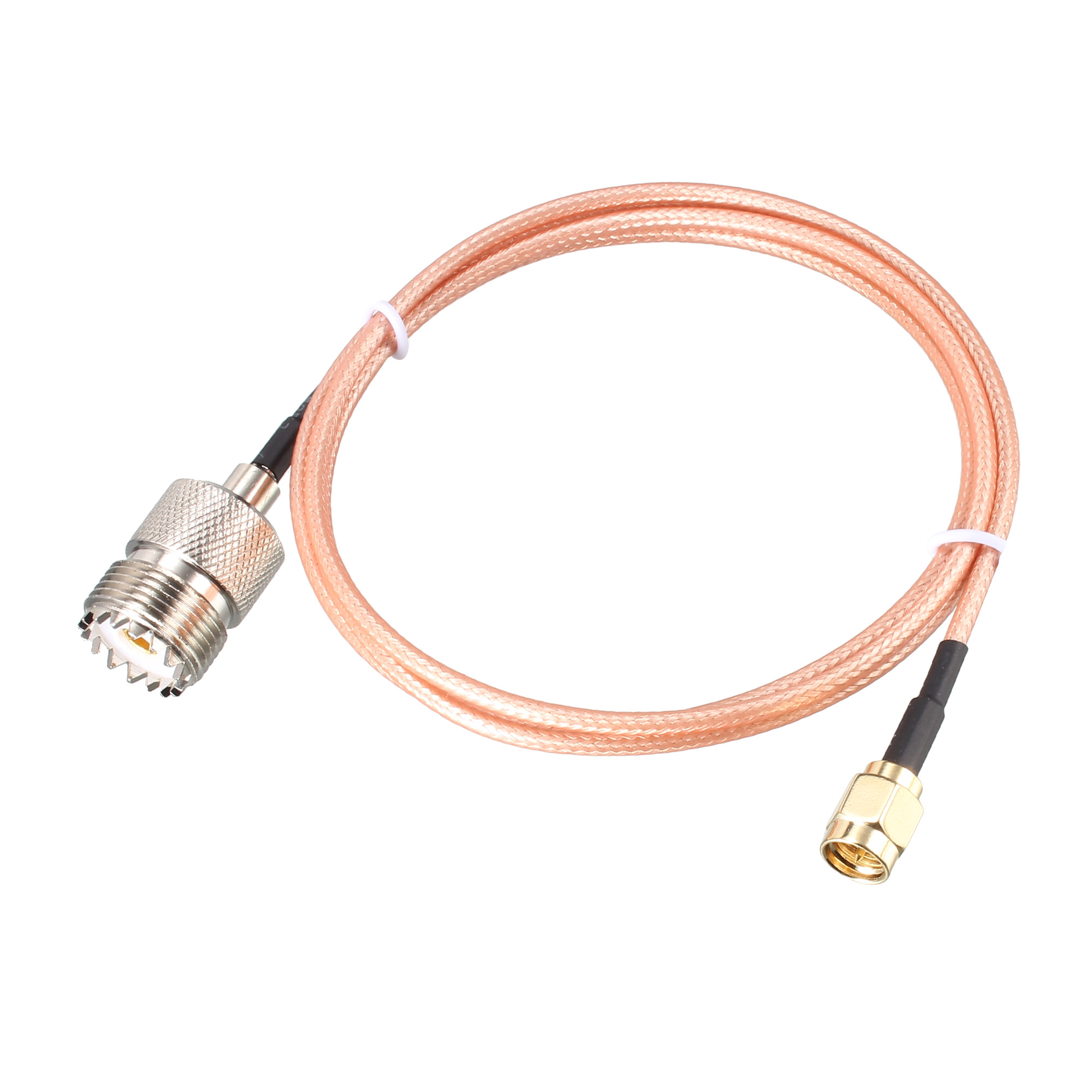 SMA Male to UHF SO-239 Female RF Coaxial Cable Low Loss RG316 Antenna ...
