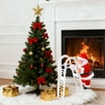 thumbnail image 5 of Virelaxpo Large Santa Climbing Ladder Christmas Decoration for Living Room and Festive Atmosphere, 5 of 6