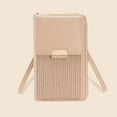 thumbnail image 2 of Zznnkj Small Crossbody Bags for Women, PU Leather Vertical Phone Bag, Slim Card Holder Wallet Purse Multi-Card Slot Handbag with Adjustable Strap, 2 of 4