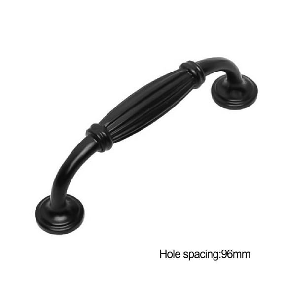 Black Handles for Furniture Cabinet Knobs and Handles Kitchen Handles Drawer