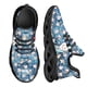 thumbnail image 1 of Zapatos planos con dibujos animados Kawaii para mujer, zapatillas informales con estampado de dientes enrejados, transpirables y resistentes al desgaste, de malla, nuevos, 1 of 6