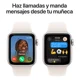 thumbnail image 4 of Apple Watch SE GPS • Caja de aluminio blanco estelar de 44 mm • Correa deportiva blanco estelar - S/M, 4 of 8