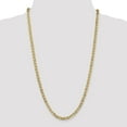 thumbnail image 2 of Solid 14k Yellow Gold Big Heavy 4.5mm Concave Anchor Mariner Chain Necklace 18" - with Secure Lobster Lock Clasp, 2 of 5