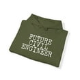 thumbnail image 4 of Civil Engineer engineering Student Grad Hoodie, Gifts, Hooded Sweatshirt, 4 of 4