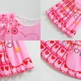thumbnail image 3 of Bridget Costume for Girls Halloween Pink Princess Cosplay Dress, Size for 4-5Y, 3 of 7