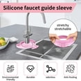 thumbnail image 5 of Sink Drainage Mat Kitchen Splash Guard for Sink Faucet Drainage Mat Faucet Anti-splash Water Mat Silicone Anti-spilling Drainage Mat Drying Mat for Countertop, Bathroom, Farmhouse, RV, 5 of 7